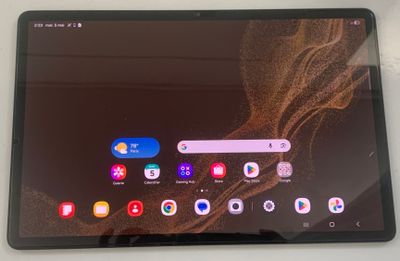 Samsung Galaxy Tab S8+, Wifi+5G, 128Go, Verre trempé sur l'é…
