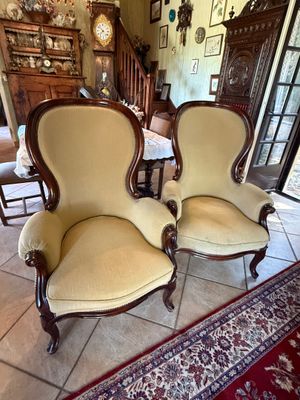 Paire de fauteuils Louis Philippe, bel état