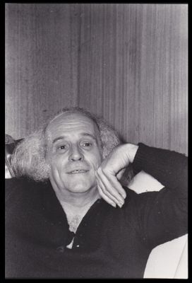 Marc Gantier Léo Ferré 1970 Épreuve argentique d'époque sur …