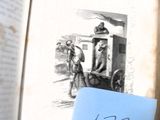 un vieux livre avec l'image d'un homme dessus