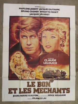 french movie poster for le bon et les mechants