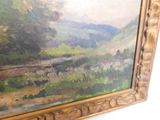 a picture of a painting hanging on the wall