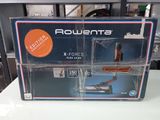 the box of the new rowenta xforce vacuum cleaner is on the table