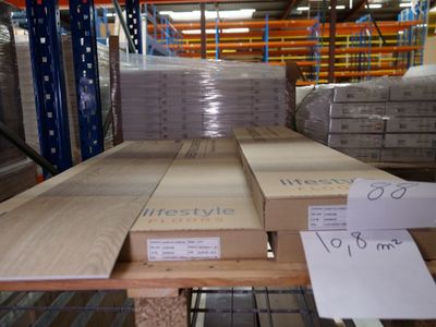 a lot of boxes that are sitting on a shelf