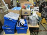 a lot of boxes that are sitting on a table