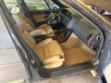 the interior of a car with tan leather seats and a dashboard