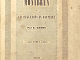 the front cover of a book with a picture of a castle