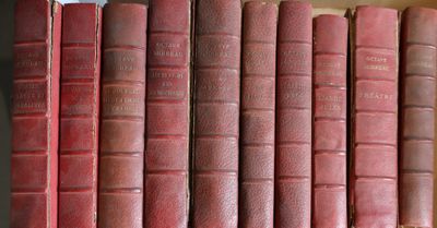 Octave Mirbeau. Suite de 10 vol les Editions Nationales, N°1…