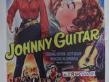 L'affiche de « Johnny Guitar » est accrochée au mur.