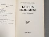 an open book with a black and white picture on it