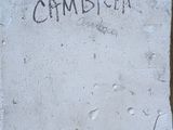 graffiti on the wall of a building that says campbell