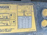 a picture of a close up of a sign on a machine
