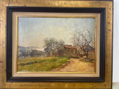 Charles BEAUVERIE (1839-1924) : environ de la Ciotat, huile …