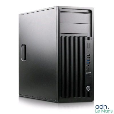 Unité centrale tour moyenne HP Z240 Noir - Nvidia Quadro K22…