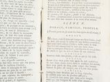 a book with a page in it that has a list of things on it