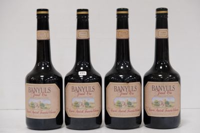 4 B - BANYULS CUVEE AMIRAL FRANCOIS VILAREM DEMI-DOUX (1 e.