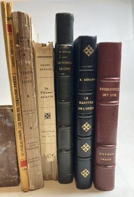 BERAUD (H.). Le vitriol de lune. Portrait de l'auteur par Mo…