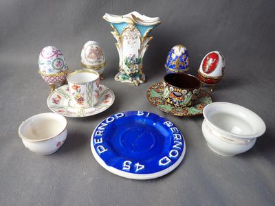 a lot of different items that are sitting on a table