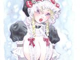 un dessin représentant une femme en robe et avec un chapeau