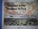 illustration d'un livre représentant un homme à cheval dans un champ