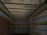 a picture of the inside of a truck with the door open