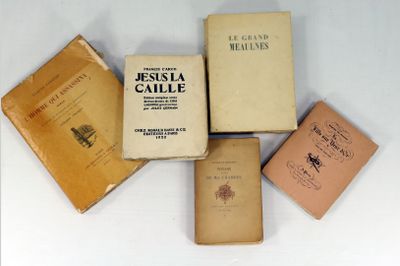 Lot littérature : - FARRERE (Claude) : L'homme qui assassina…