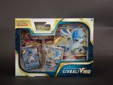 une boîte de cartes Pokémon qui se trouvent dans la boîte