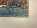 a picture of a picture of a boat in the water