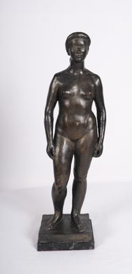 TRÈS JOLI ET IMPORTANT BRONZE "FEMME NUE DEBOUT" de Josep BU…