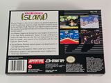the back cover of a nintendo game with a picture of a man on a surfboard