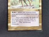 a card with a picture of a man riding a horse