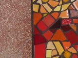 a picture of a picture of a mosaic on the wall