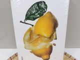 a picture of a box of lemons on a table