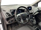 the interior of a car with a steering wheel and dashboard controls