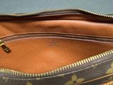 a close up of a purse with a zipper