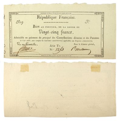 two pieces of paper with a picture of a man and a woman on it