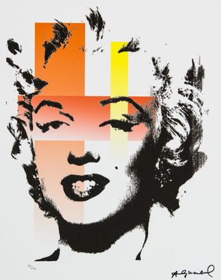 a painting of a woman with a cross on her face