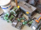 a lot of tools that are sitting on a table