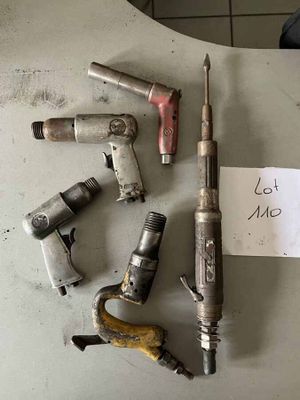 5 outils pneumatiques