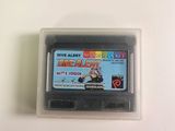 a close up of a nintendo game in a plastic case