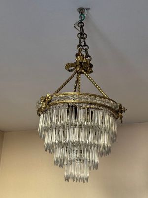 suspension à pampilles (hauteur totale 86 cm , suspension se… - Photo 1