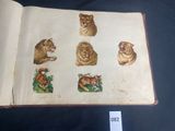 a book with pictures of different animals on it