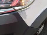 a close up of a car ' s headlight and tail light