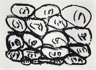 an image of a black and white drawing of a bunch of numbers