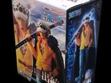 the box for the one piece action figure has a skull on it