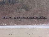 graffiti on the side of a building that reads ' r pymimer '