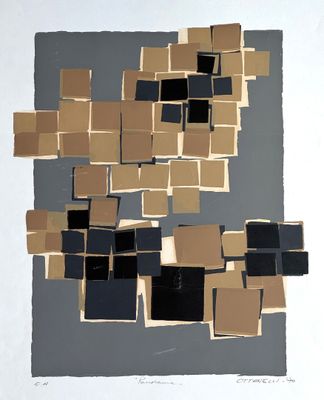 une image d'une œuvre d'art qui se trouve sur un mur