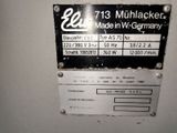 a label on a machine that says e e a 73 muhlacker made in germany