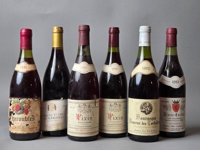 6 Bouteilles. Comprenant : 1 bouteille de Chiroubles, Philip… - Photo 1