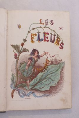 un vieux livre avec l'image d'une femme